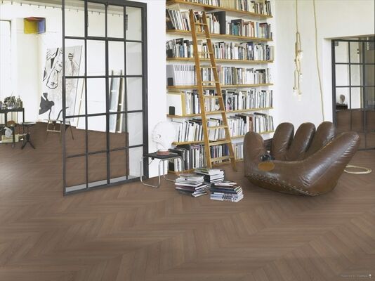  Parador Trendtime 10 Parkett Eiche Terra matt lackiert Chevron-Stab 610x90x15 mm 1748486 | 95608