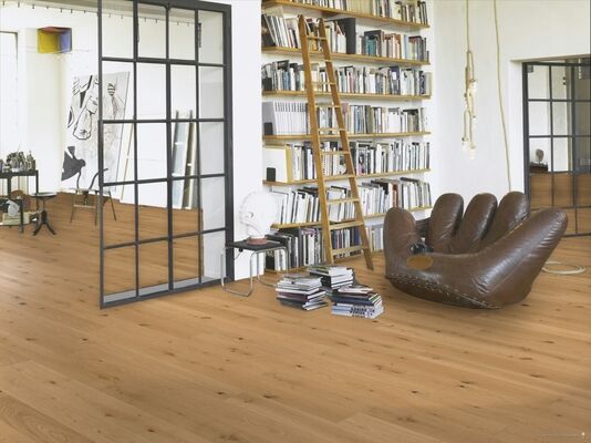  Parador Trendtime 4 Parkett Eiche Lugana leicht geweißt Rustikal weiß matt lackiert Landhausdiele 2010x160x13 mm 1748905 | 95851