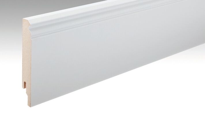  Meister FL Profil 13 PK Sockelleiste Dekorfolie Weiß streichfähig 2380x18x120 mm 200003-2380-02222 | 96350