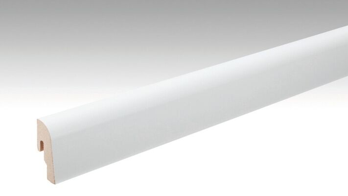  Meister FL Profil 2 PK Sockelleiste Dekorfolie Weiß streichfähig 2380x22x50 mm 200004-2380-02222 | 96356