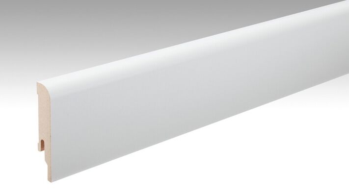  Meister FL Profil 5 PK Sockelleiste Dekorfolie Uni weiß glänzend 2380x16x80 mm 200006-2380-00324 | 96560