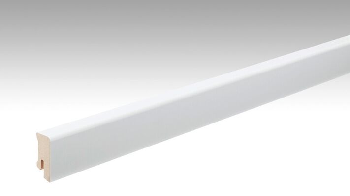  Meister FL Profil 14 MK Sockelleiste Dekorfolie Uni weiß glänzend 2380x16x38 mm 200009-2380-00324 | 96680