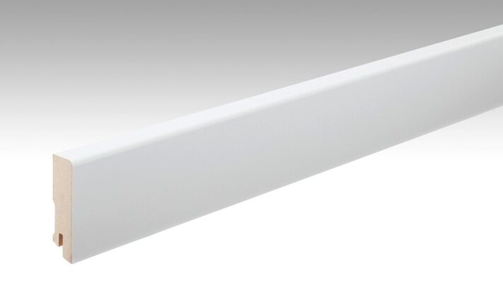  Meister FL Profil 15 MK Sockelleiste Dekorfolie Uni weiß glänzend 2380x16x60 mm 200010-2380-00324 | 96692
