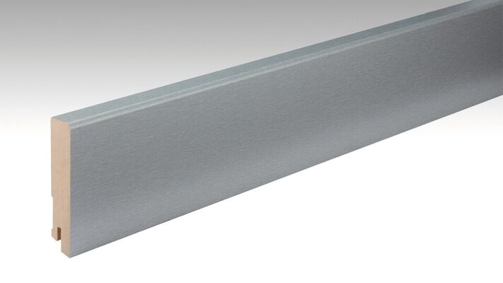  Meister FL Profil 16 MK Sockelleiste Dekorfolie Edelstahl 2380x16x80 mm 200011-2380-00063 | 96701