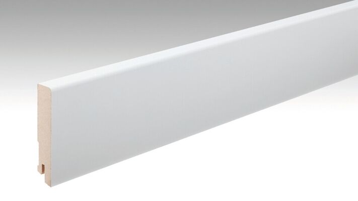  Meister FL Profil 16 MK Sockelleiste Dekorfolie Weiß streichfähig 2380x16x80 mm 200011-2380-02222 | 96707