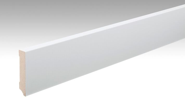  Meister FL Profil 17 MK Sockelleiste Dekorfolie Uni weiß glänzend 2380x14x70 mm 200012-2380-00324 | 96710