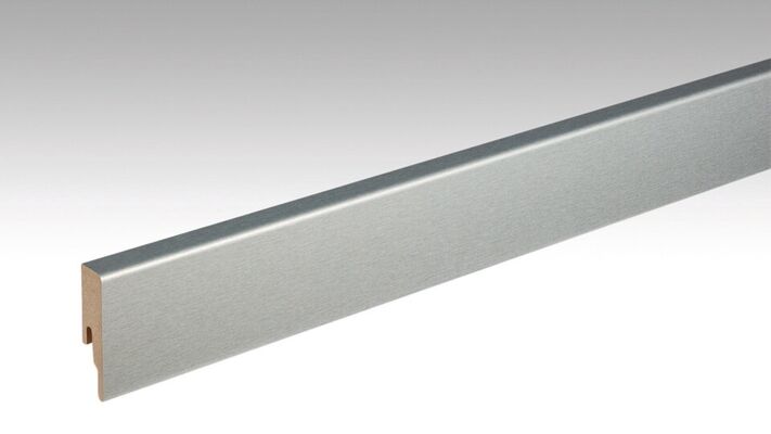  Meister FL Profil 20 PK Sockelleiste Dekorfolie Edelstahl 2380x16x60 mm 200013-2380-00063 | 96719