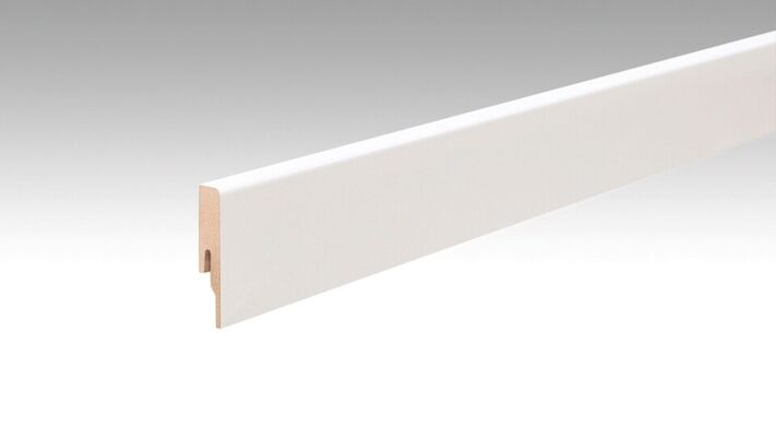  Meister FL Profil 20 PK Sockelleiste Dekorfolie Uni weiß glänzend 2380x16x60 mm 200013-2380-00324 | 96722