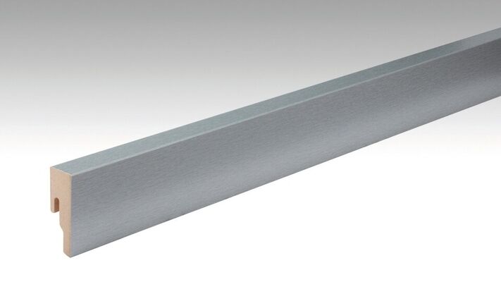  Meister FL Profil 8 PK Sockelleiste Dekorfolie Edelstahl 2380x18x50 mm 200015-2380-00063 | 96890