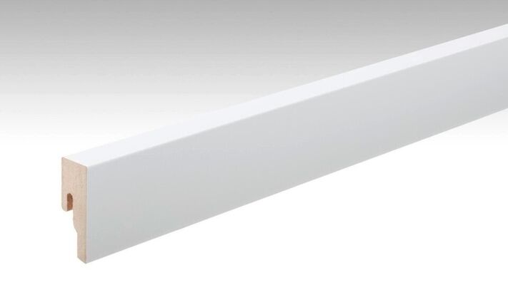  Meister FL Profil 8 PK Sockelleiste Dekorfolie Weiß 2380x18x50 mm 200015-2380-02266 | 96899