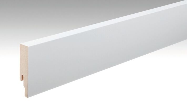  Meister FL Profil 9 PK Sockelleiste Dekorfolie Weiß streichfähig 2380x18x80 mm 200016-2380-02222 | 96932