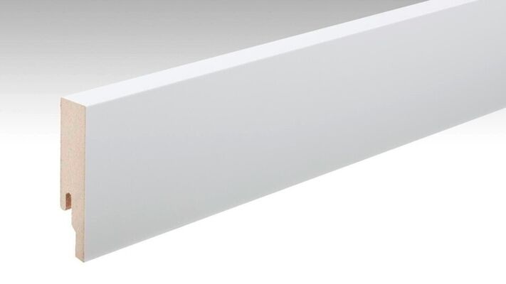  Meister FL Profil 9 PK Sockelleiste Dekorfolie Weiß 2380x18x80 mm 200016-2380-02266 | 96935
