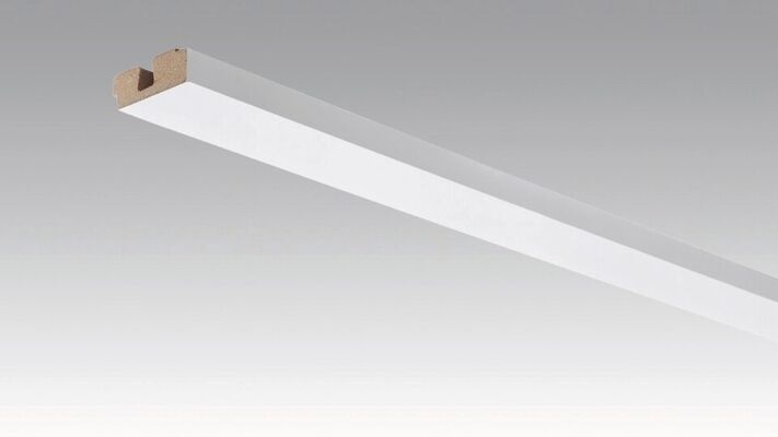  Meister DAL Vierkant-Deckenabschlussleiste Weiß Hochglanz 2380x15x40 mm 200032-2380-04084 | 97196