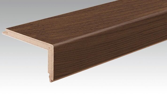  Meister Profile Treppenkantenprofil Nussbaum amerikanisch lebhaft gebürstet Parkett L-Profil 2150x60x108 mm 800004-2150-09009 | 97655