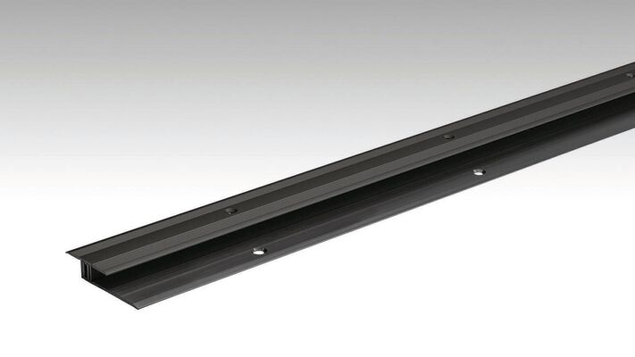  Meister Typ 202 Übergangsprofil Schwarz eloxiert 2700x0x0 mm 800009-2700-02510 | 97853