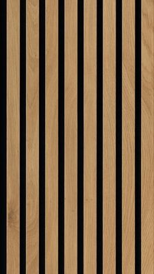  Meister Acoustic Sense AUTHENTIC Akustikpaneel Eiche natur Holznachbildung 2600x20x330 mm 300001-2600330-20113 | 98093