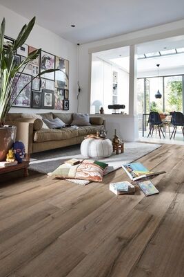  Meister DD500S Designboden Altholzeiche lehmgrau Kurzdiele 1287x8x220 mm 400054-1287220-06986 | 99038