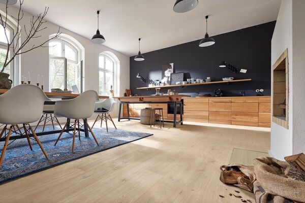  Meister longlife PD 400 Parkett Eiche weiß gekälkt authentic gebürstet Landhausdiele 2200x13x180 mm 500006-2200180-09003 | 99359