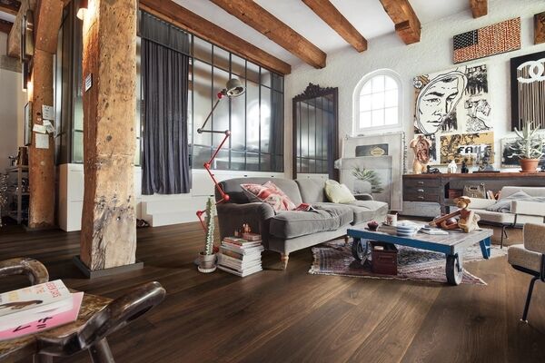  Meister longlife PD 400 Parkett Eiche kerngeräuchert lebhaft gebürstet Landhausdiele 2200x13x180 mm 500006-2200180-09007 | 99395